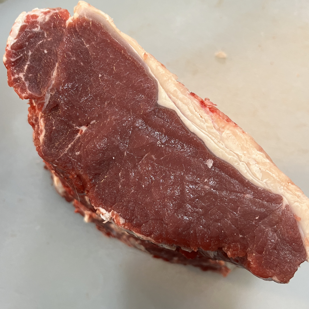 【西冷】贵州新鲜黄牛肉后脊 带西冷筋和膘 西冷牛排 火锅 小炒