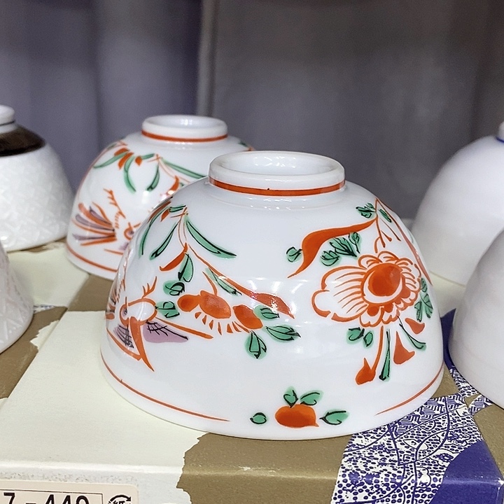 摆件进口瓷器九谷