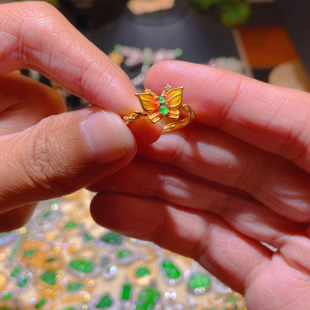 翡翠吊坠(不含链)银S925镶嵌