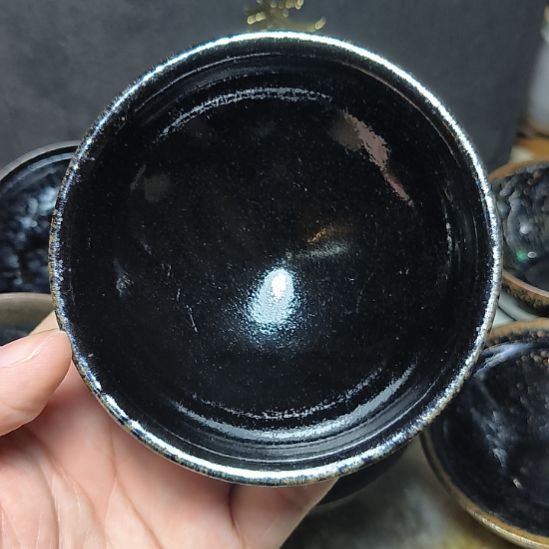 茶盏建窑建盏龙窑柴烧