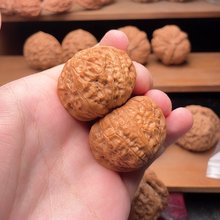 吊坠文玩核桃39全品毕业南瓜墩43克