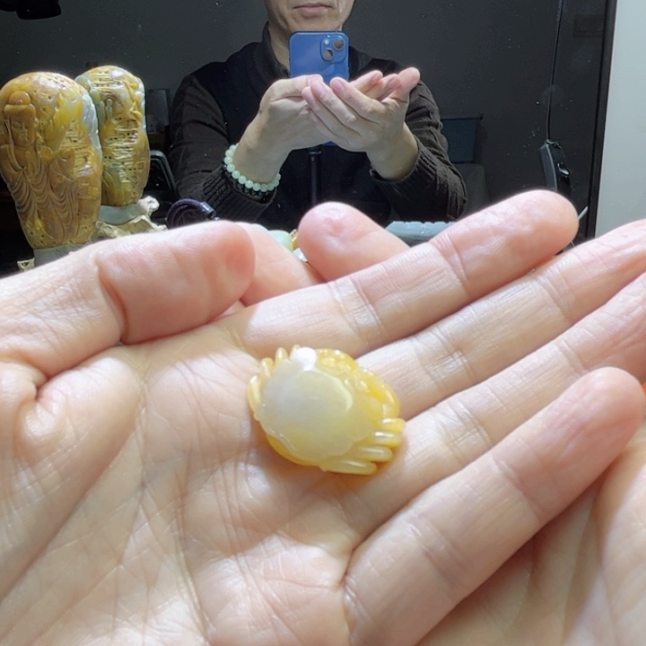 和田玉吊坠(不含链)未镶嵌