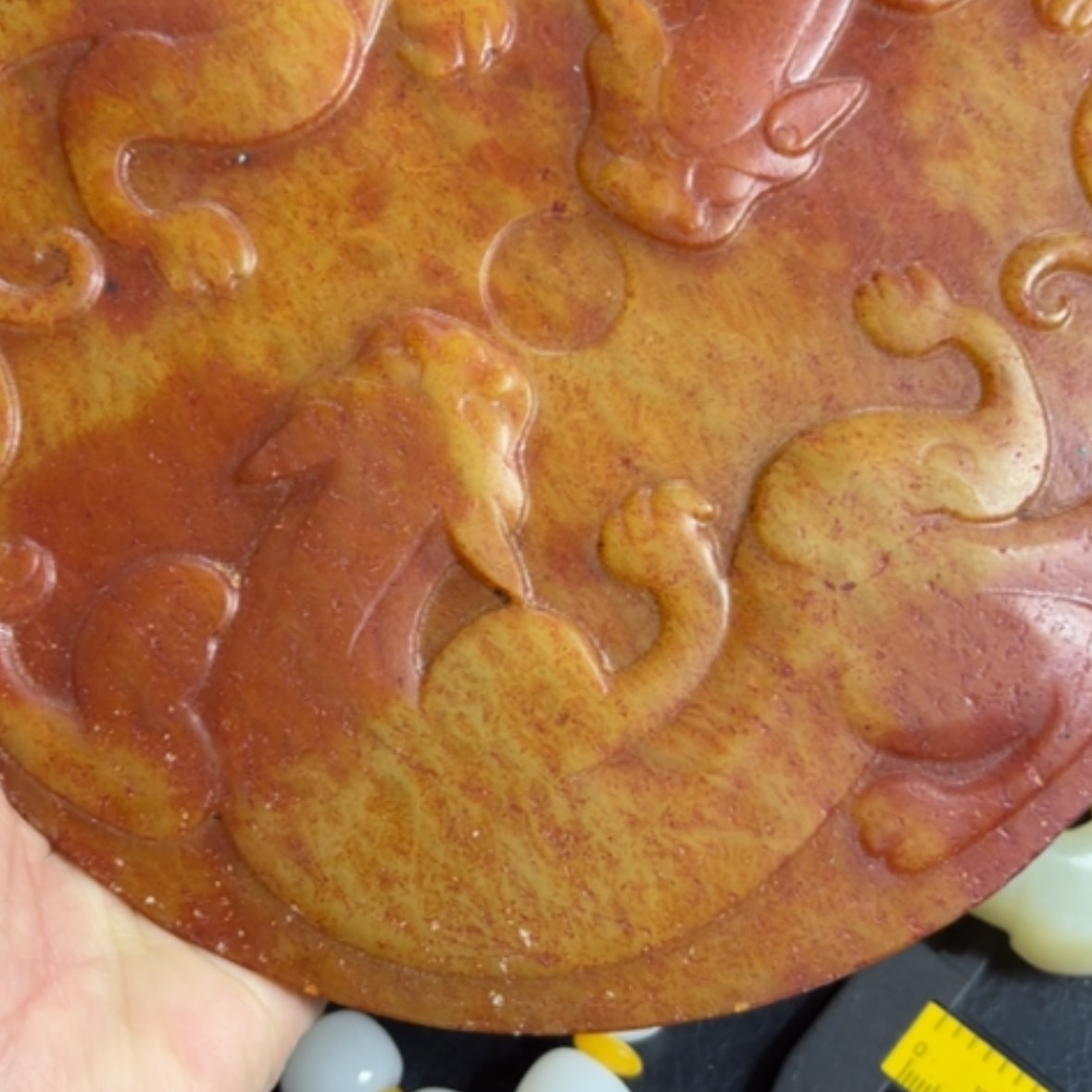 【闪购商品】紫金钵盂菩提把件鱼**底