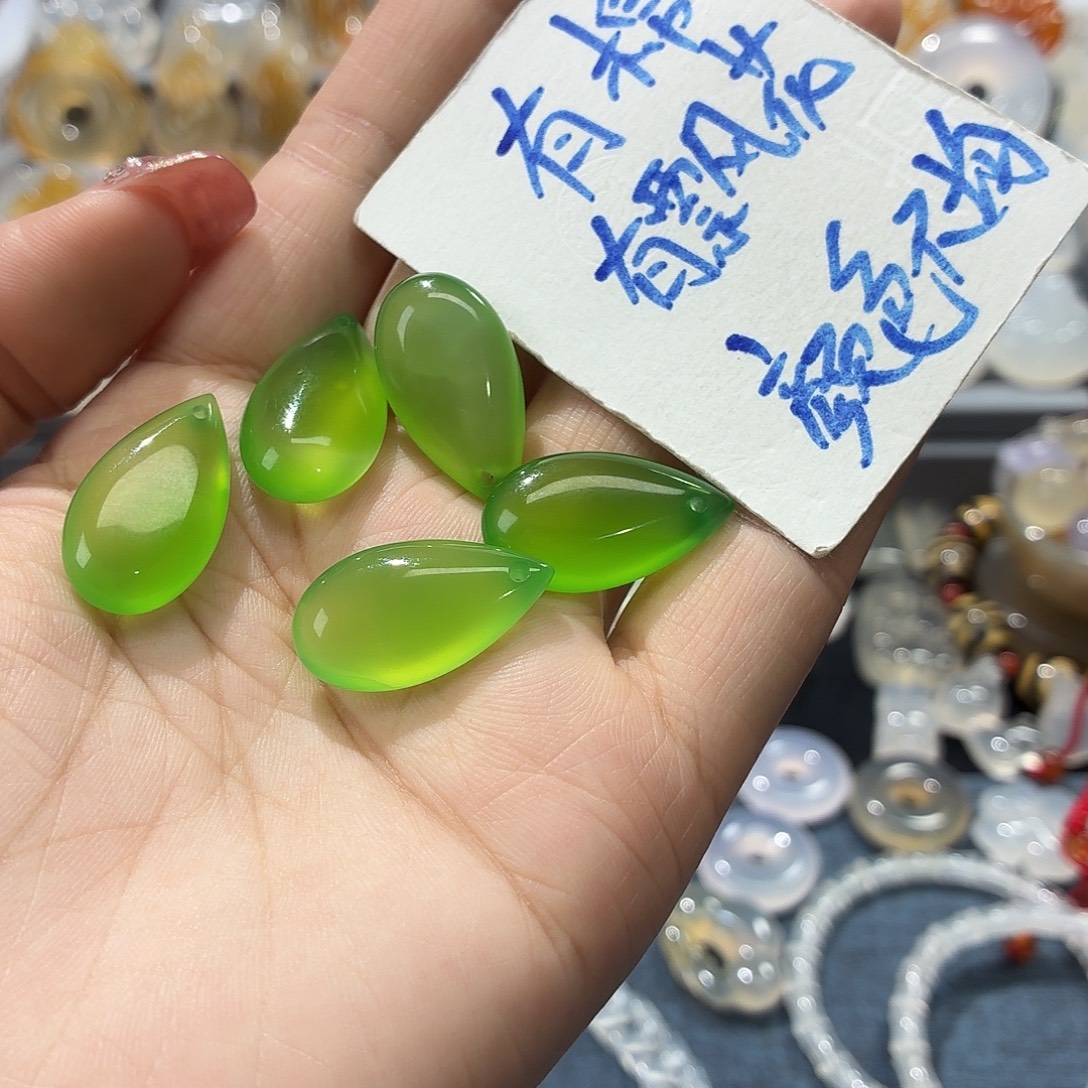 玛瑙/玉髓未镶嵌吊坠(不含链)