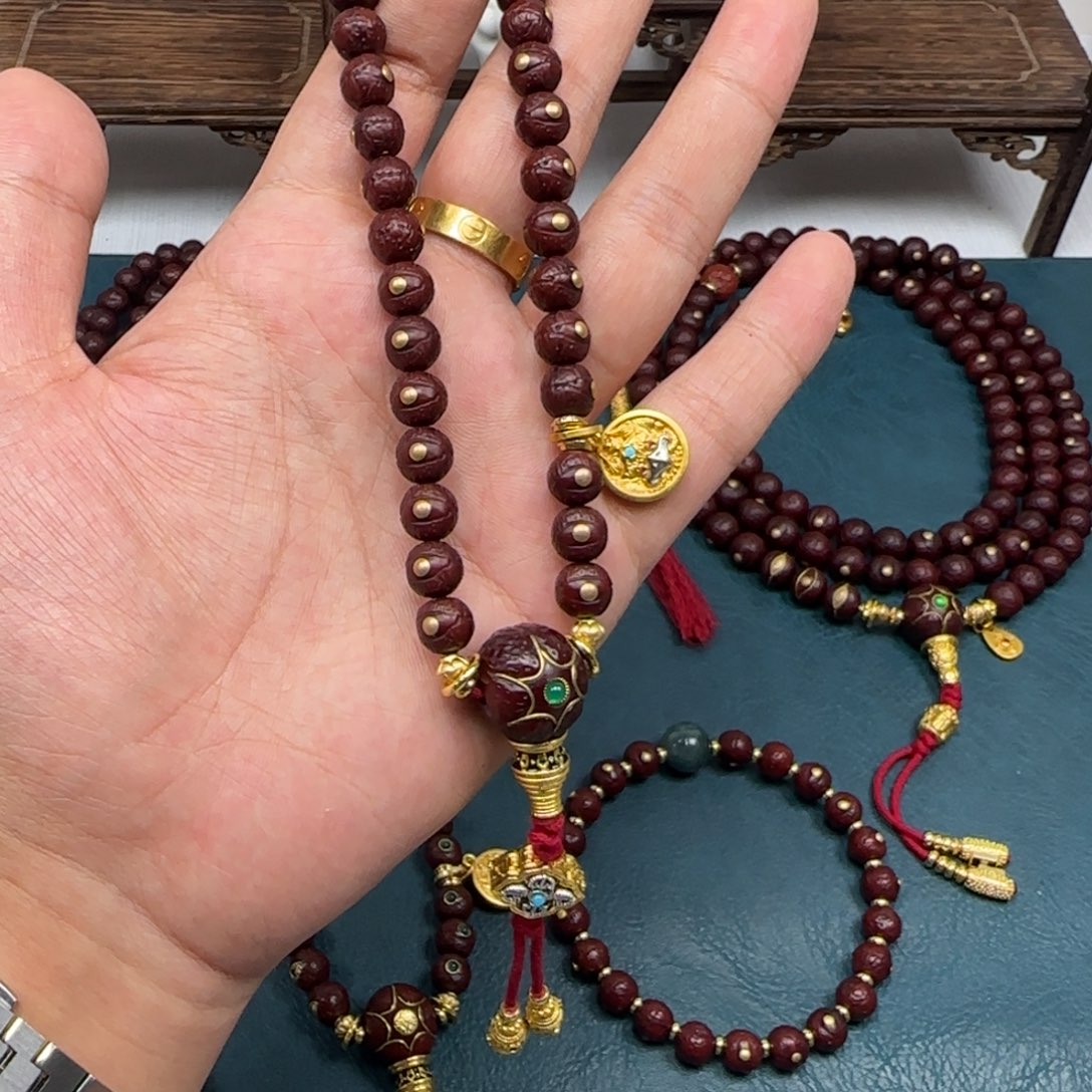 凤眼菩提吊坠凤眼金钉手持8.5简配