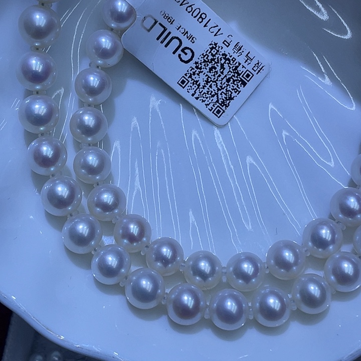 淡水珍珠颈饰银S925镶嵌快**慧