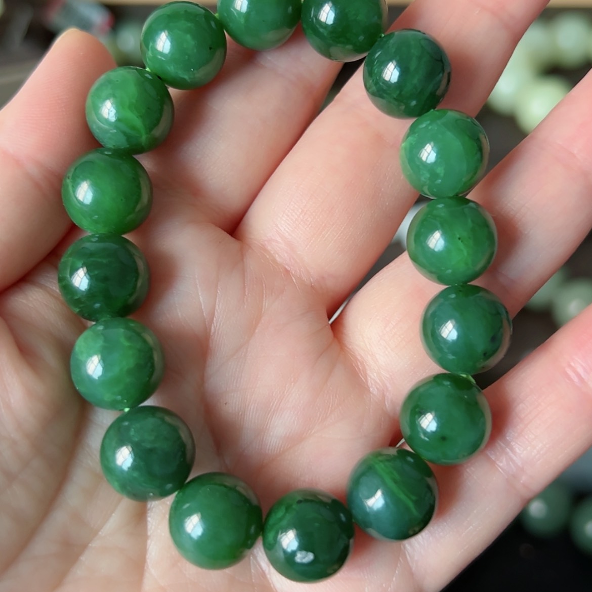 【闪购商品】手链未镶嵌和田玉