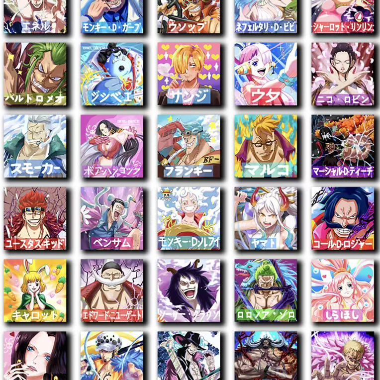 (随机10个）乐卡文创航海王亚克力冰箱贴动漫收藏代拆