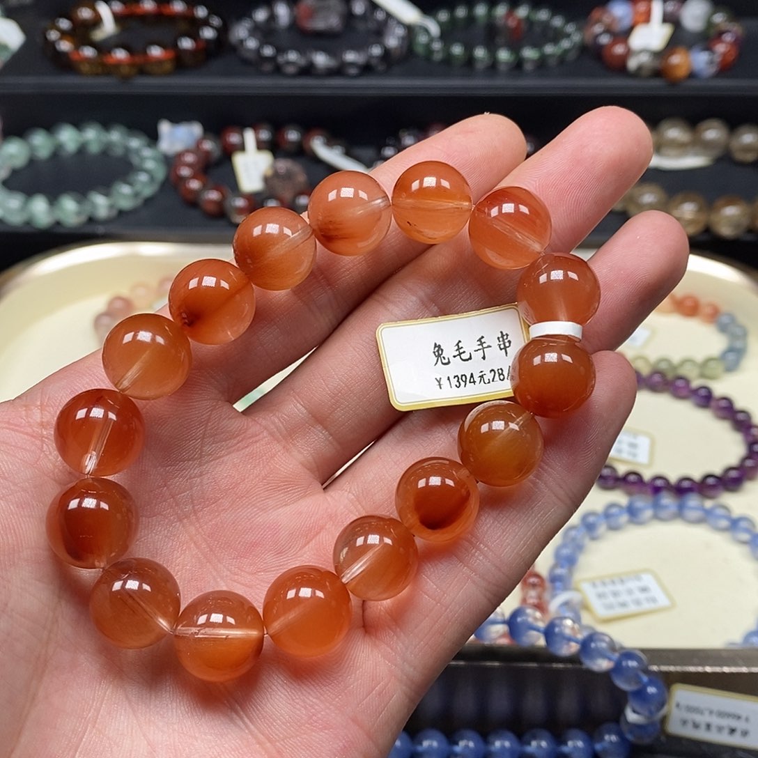 水晶手串未镶嵌手串13.2