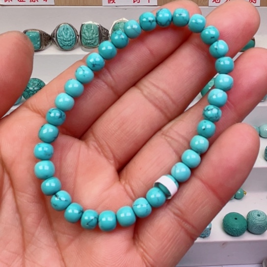 绿松石珠宝奇石未镶嵌