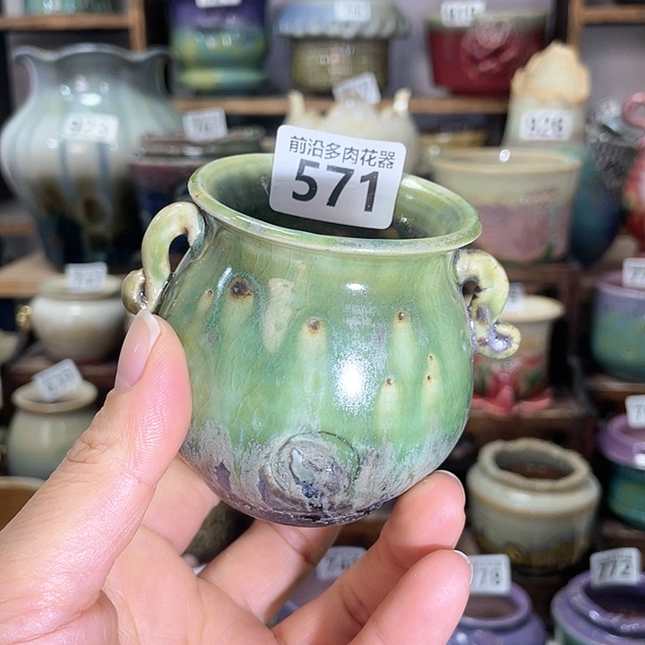 红陶内口径6高度6