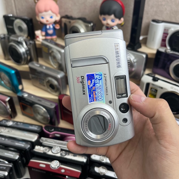 9新 Samsung/三星 三星Digimax 360自备五号电池氛围感十足