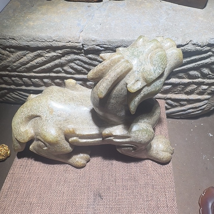 飞***哥和田玉（糖玉）未镶嵌挂件