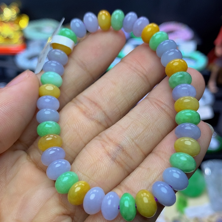 未镶嵌翡翠手链翡翠 7.8