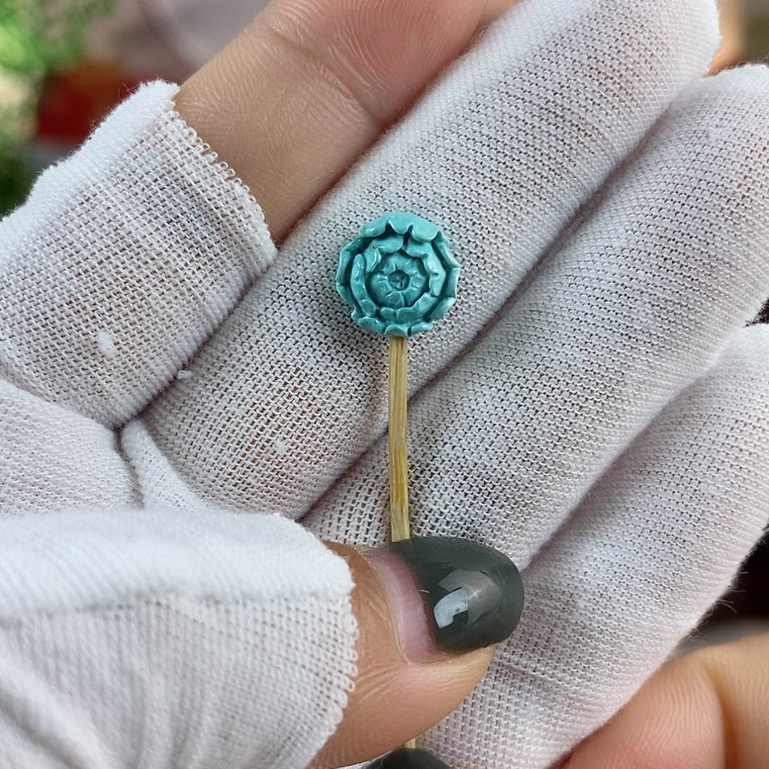 绿松石珠宝奇石未镶嵌