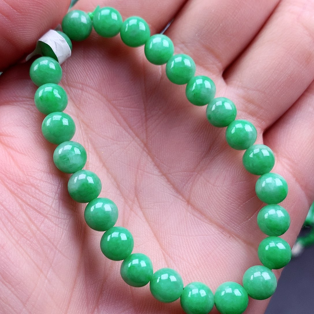 未镶嵌手链翡翠手串