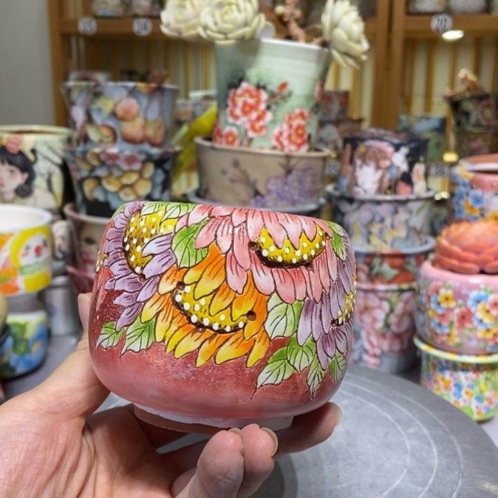 景德镇艺术手绘作品