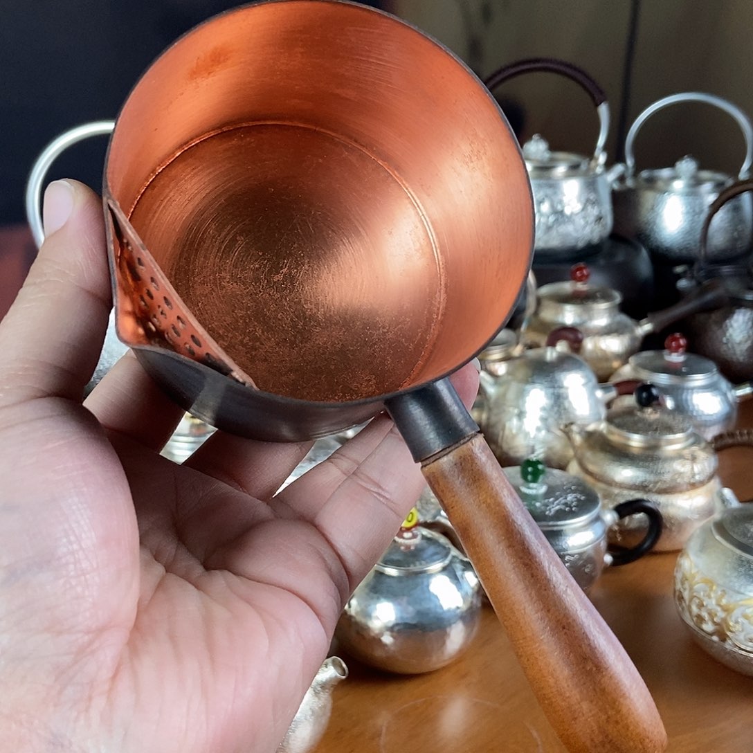 纯手工制作茶器一铜壶