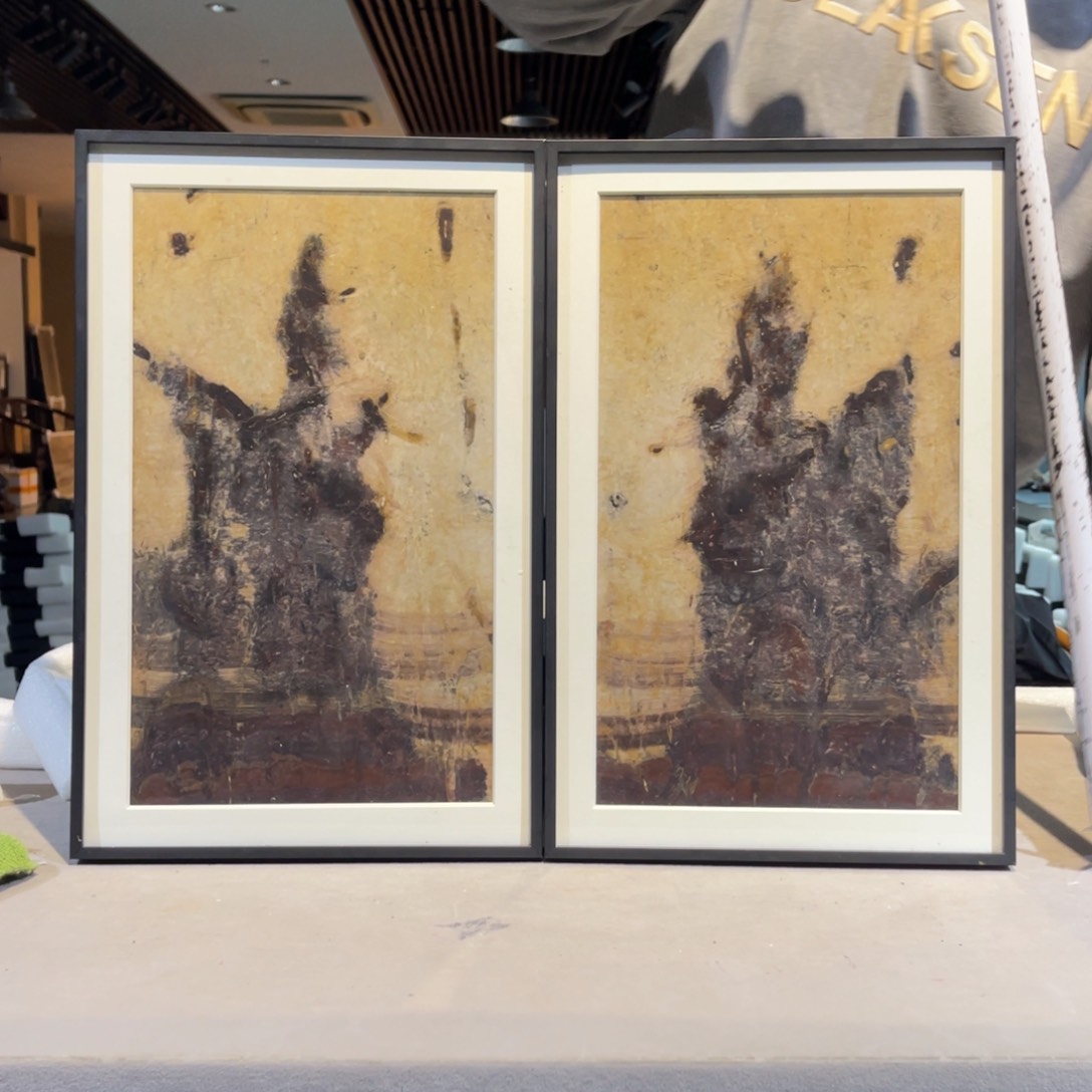 彩石25/40 三峡清江画面石