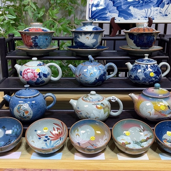 景德镇陶瓷手绘茶具
