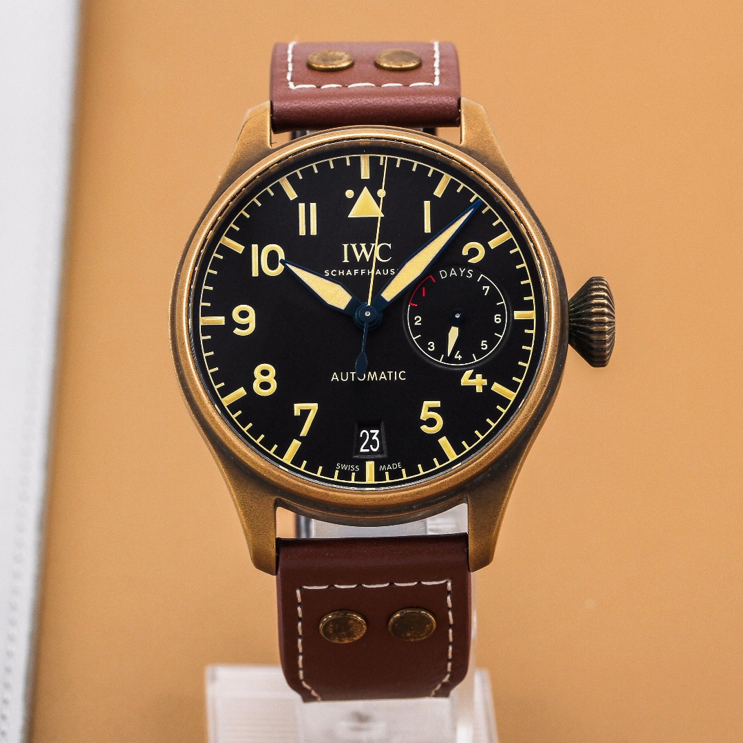 99新 IWC/万国 青铜飞行员黑盘IW501005 46.2mm 限量1500支