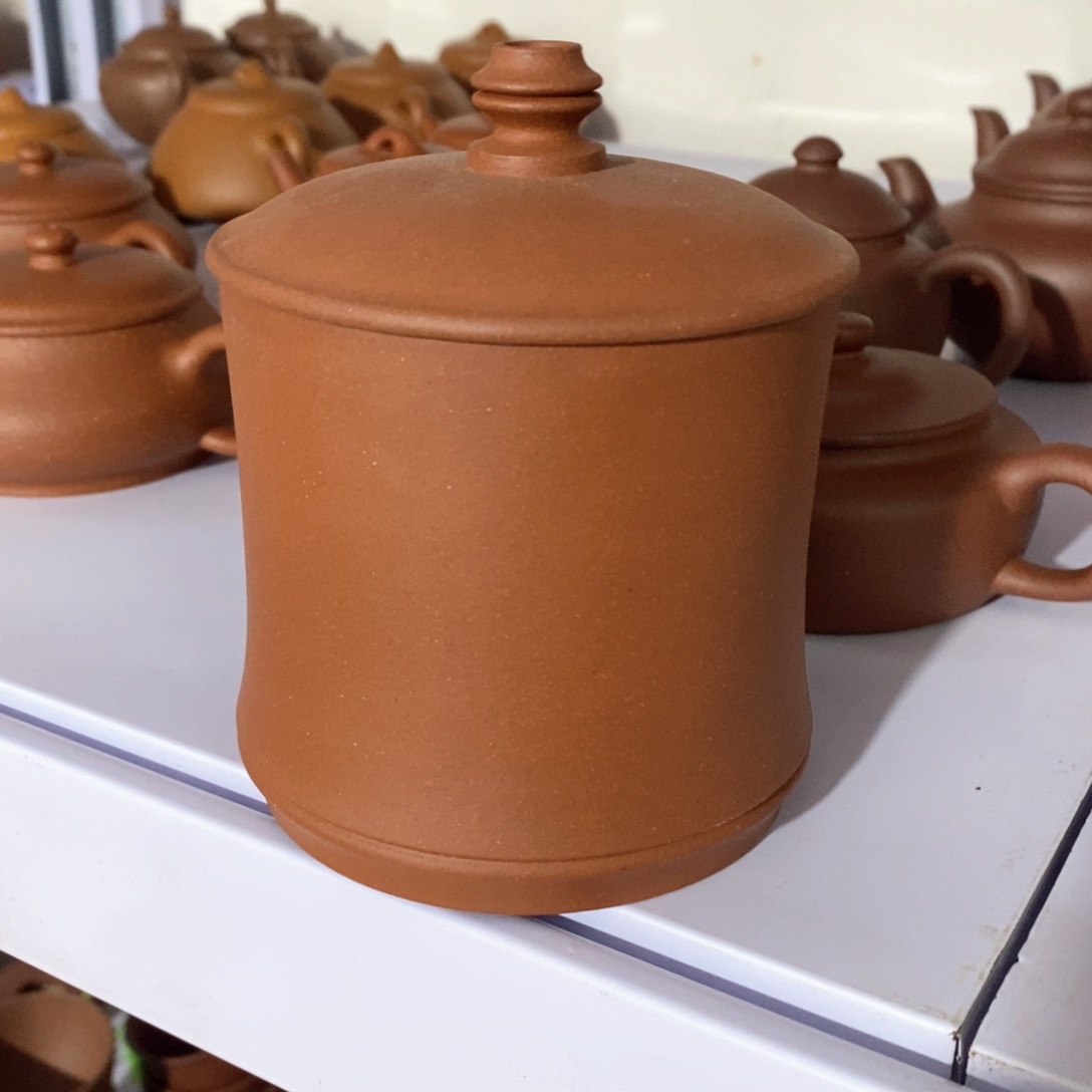 紫砂茶壶四号红泥