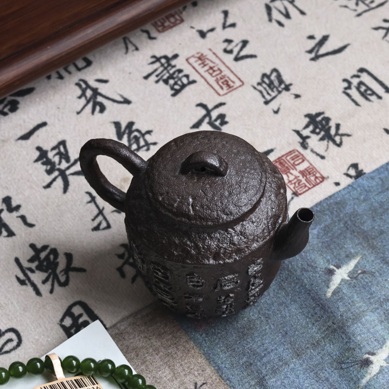 【悦生活】人文茶道器具茶空间茶壶（馋猫0346）
