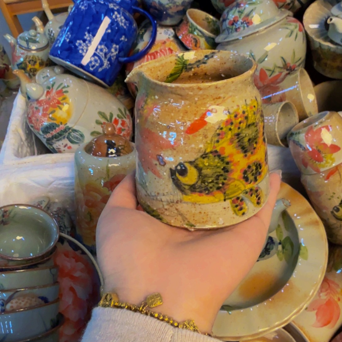 瓷片景德镇陶瓷手工手绘