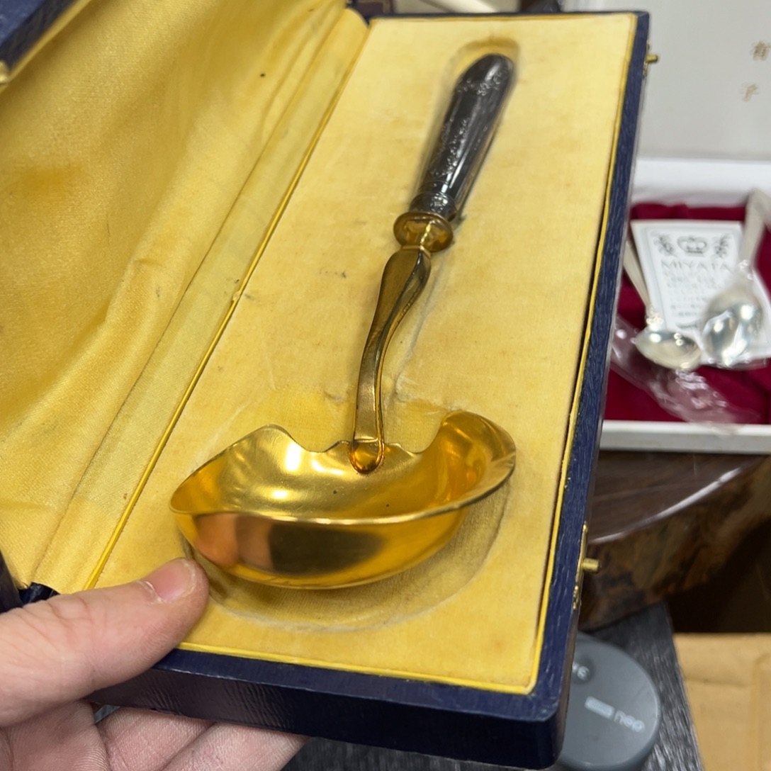 李***主925银日本中古工艺品摆件