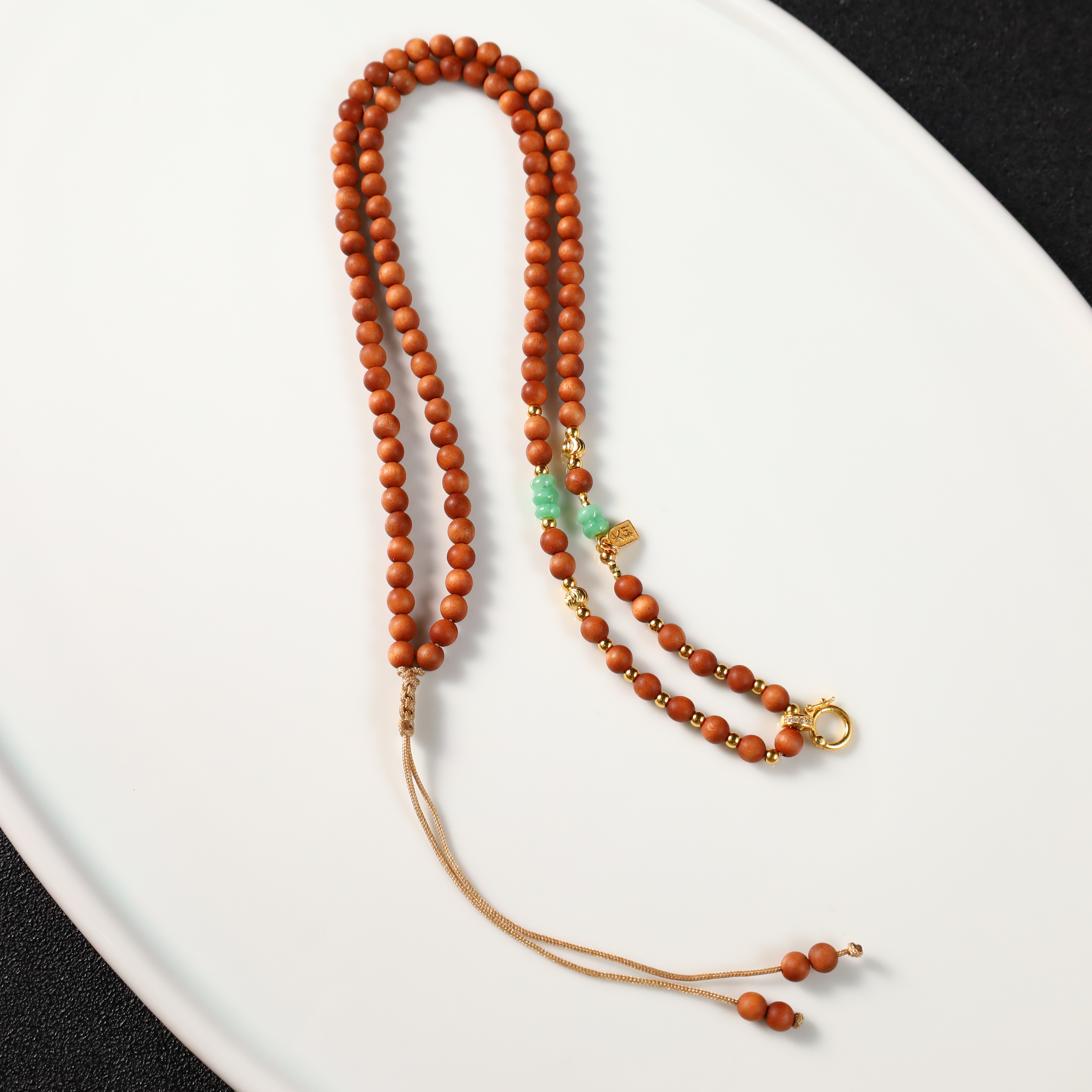 【檀】心如珠宝 檀木翡翠万能链 JY20825900