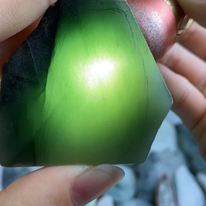 翡翠裸石纯天然翡翠