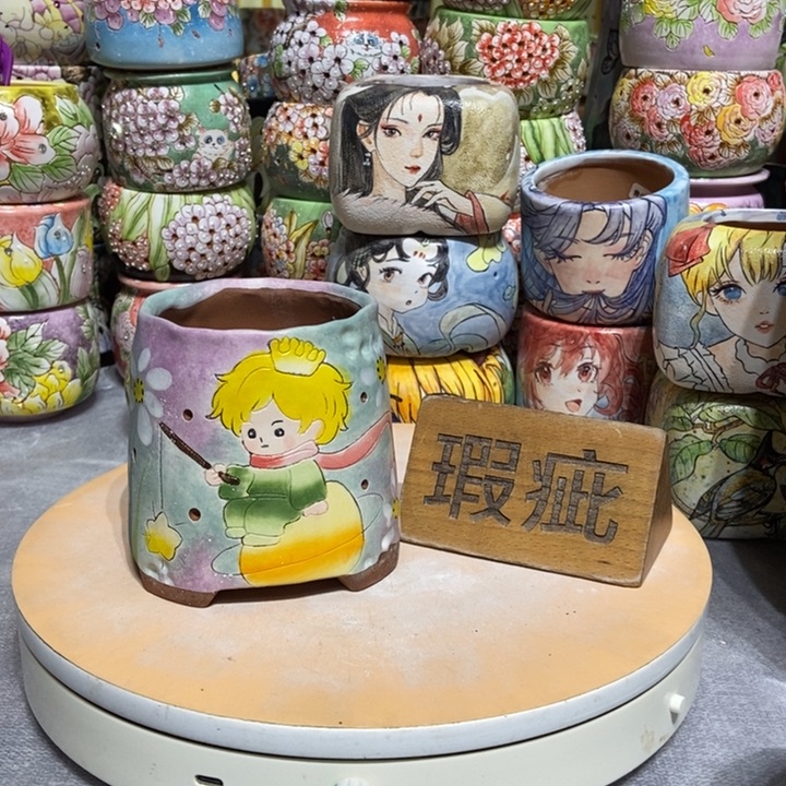 景德镇艺术手绘作品