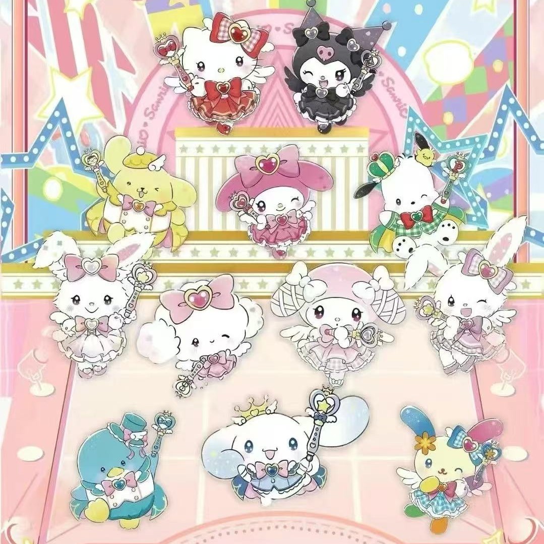 【拆包】布噜星球x三丽鸥《甜心梦境派对》撕撕乐 盲盒代拆