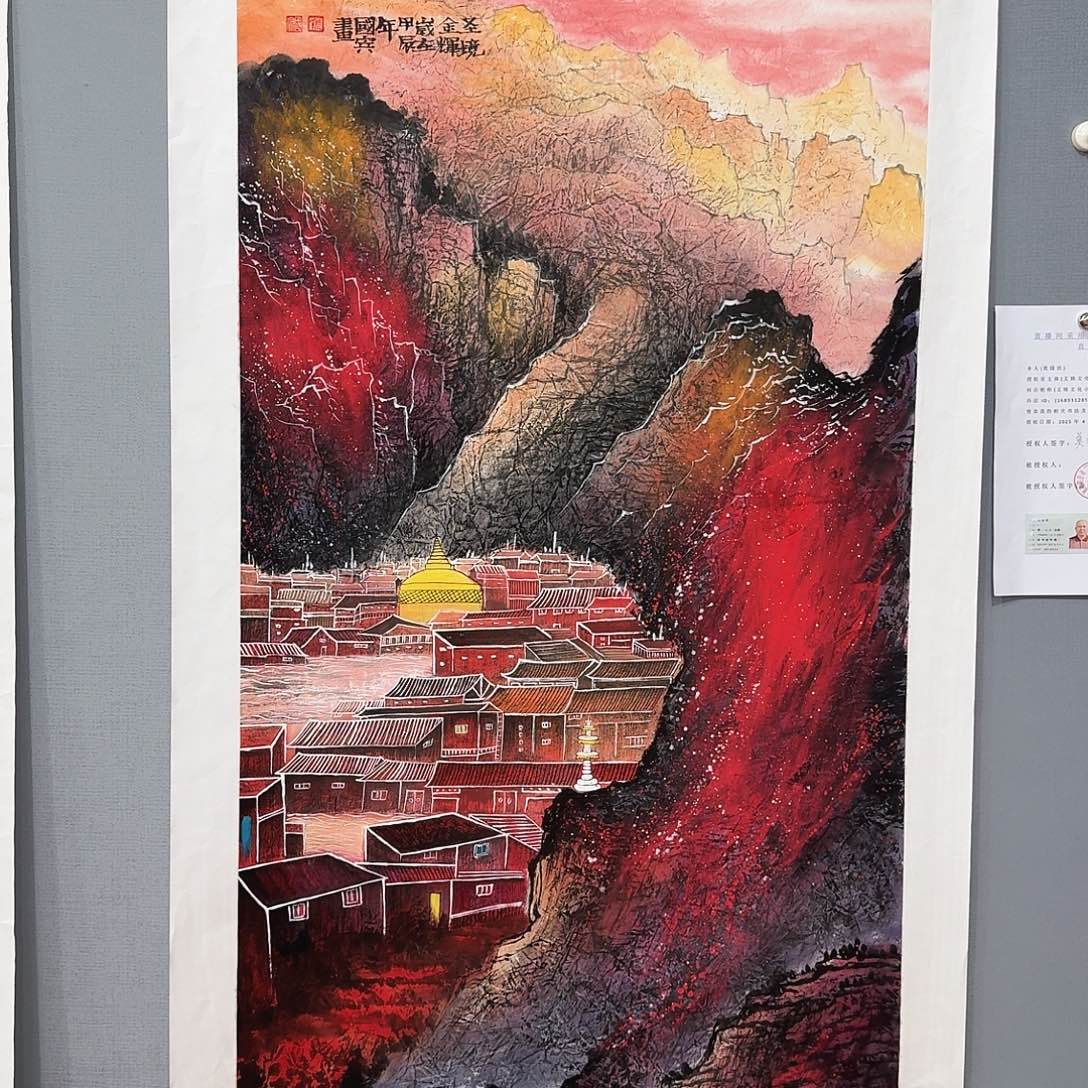 国画莫国宾国画作品欣赏