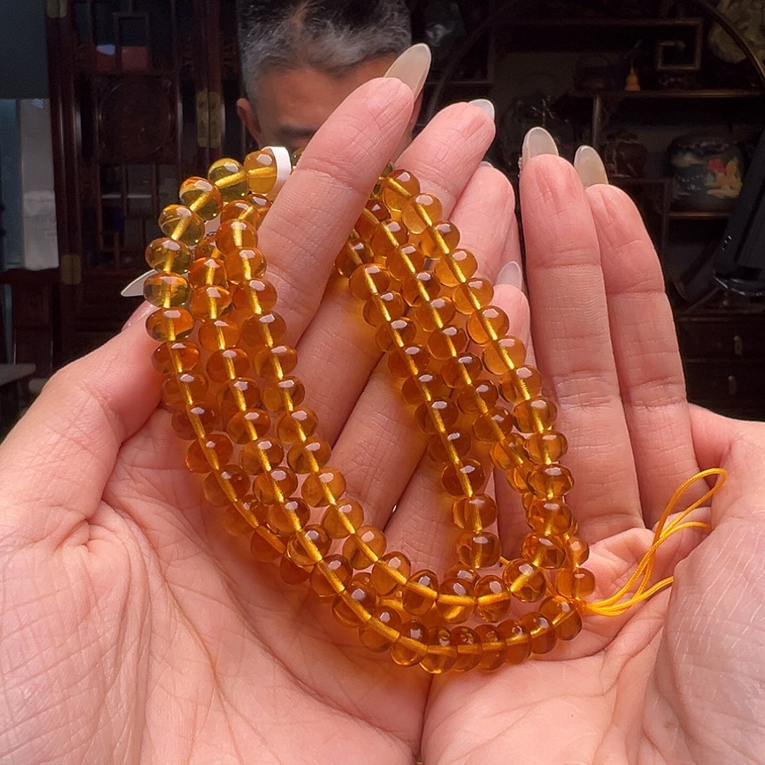 琥珀裸石未镶嵌冒****i抚顺琥珀20472。7mm