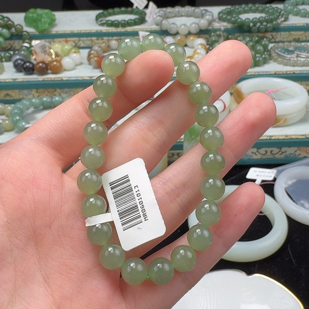 和田玉手串未镶嵌