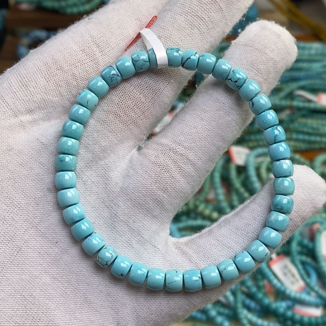 绿松石未镶嵌手串