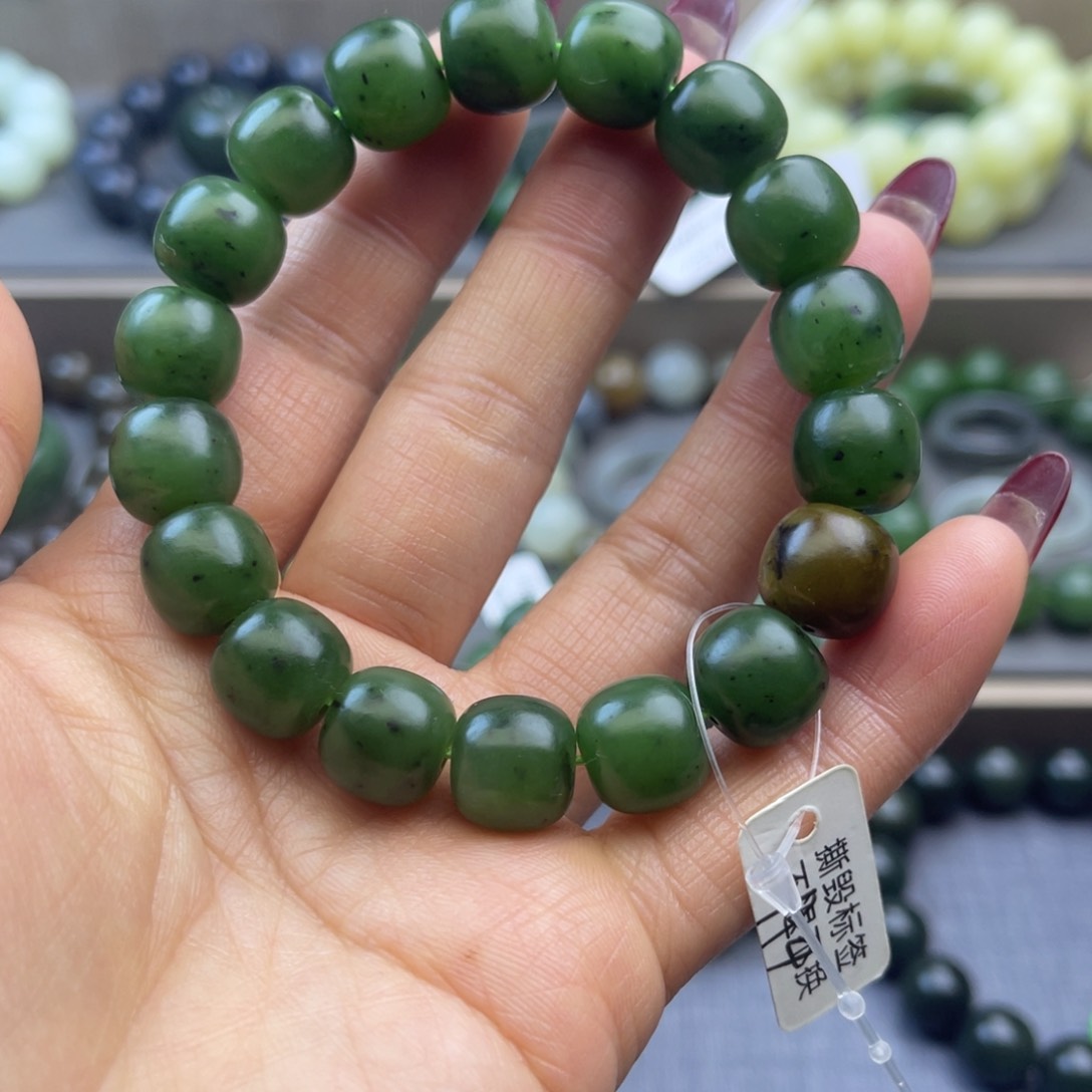 和田玉手链未镶嵌