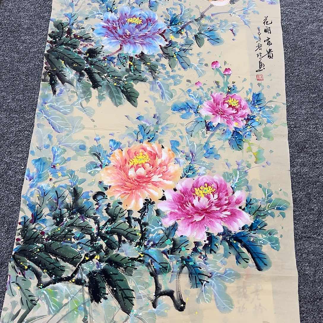 国画国画纯手绘作品