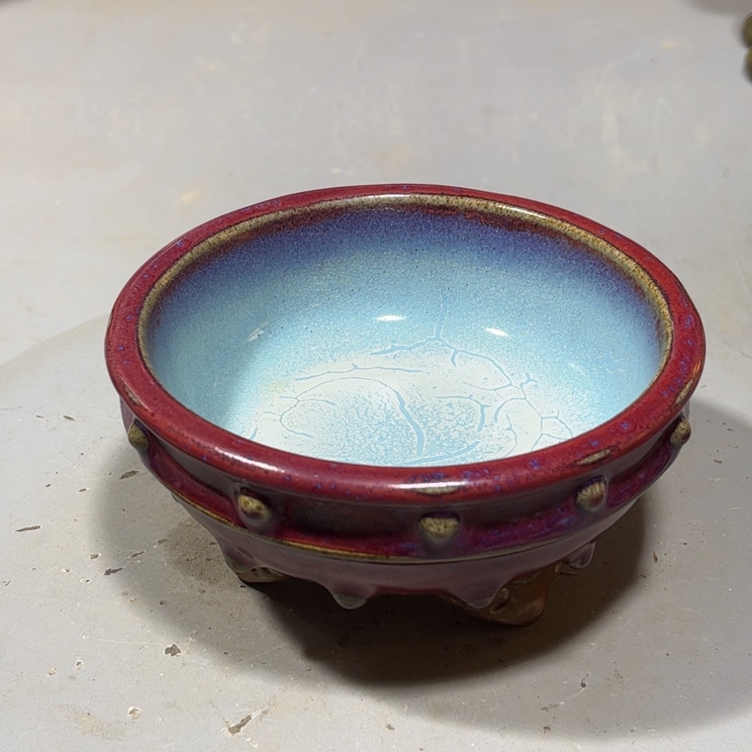 瓶常*钧窑瓷器品相完美