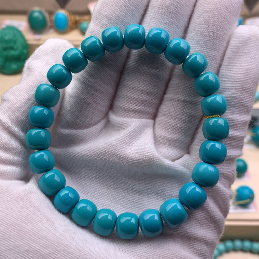 未镶嵌绿松石珠宝奇石物*