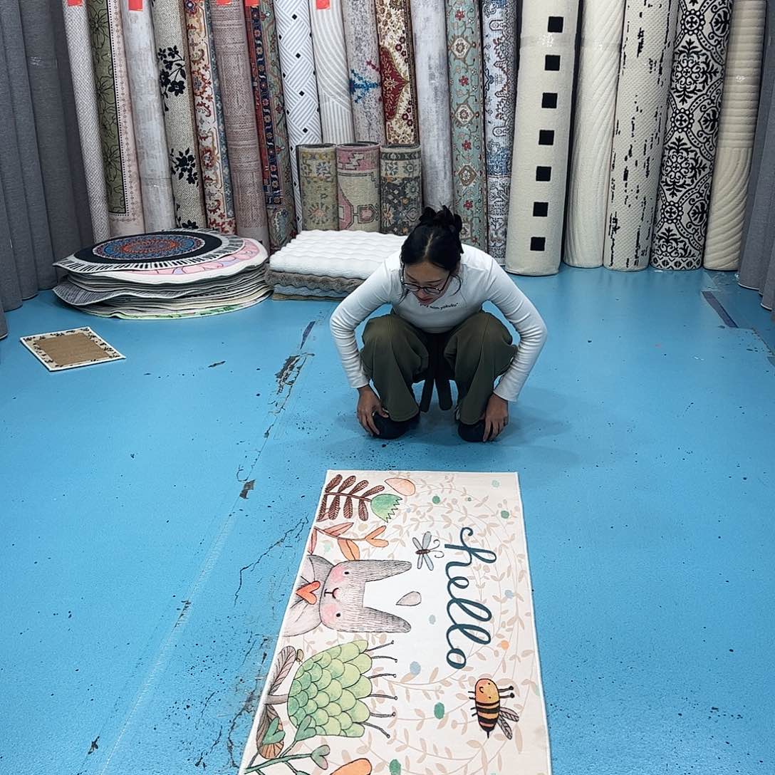 混纺60×160误差正负1-3厘米TPR底精编细砂仿羊绒微瑕特价