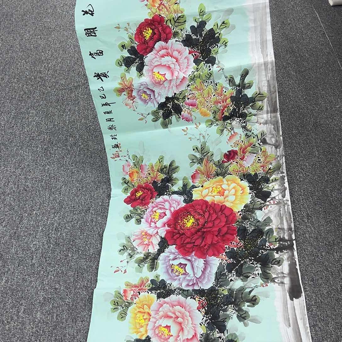 国画纯手绘字画宣纸