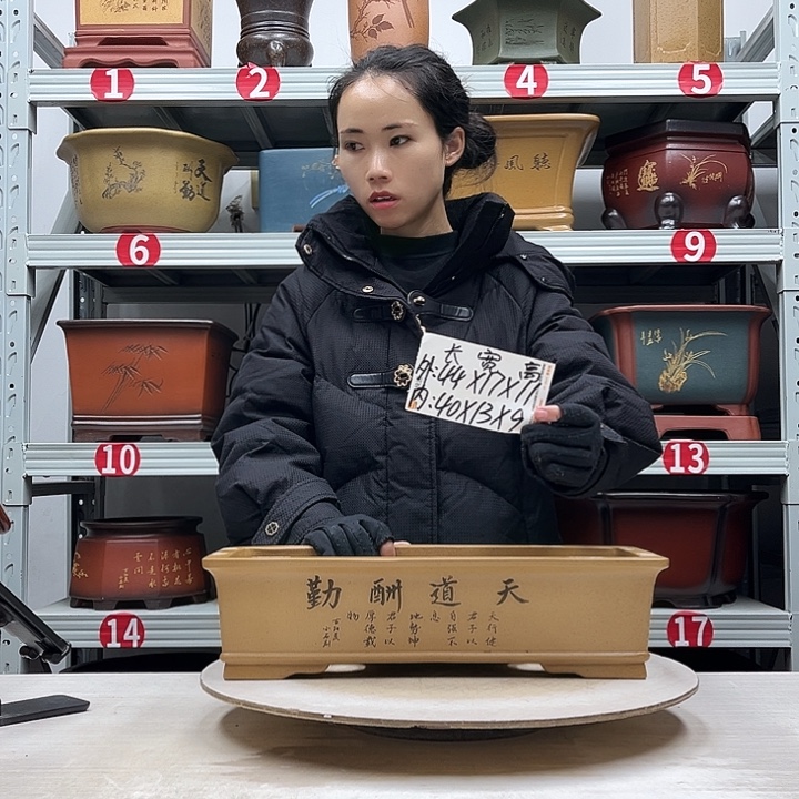 紫砂花盆紫砂花盆