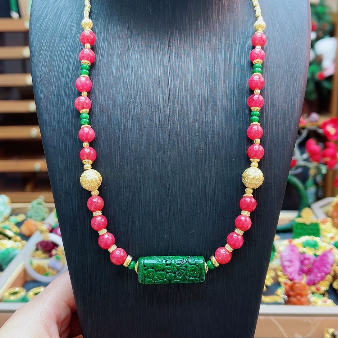 颈饰合金翡翠48小时鉴赏期