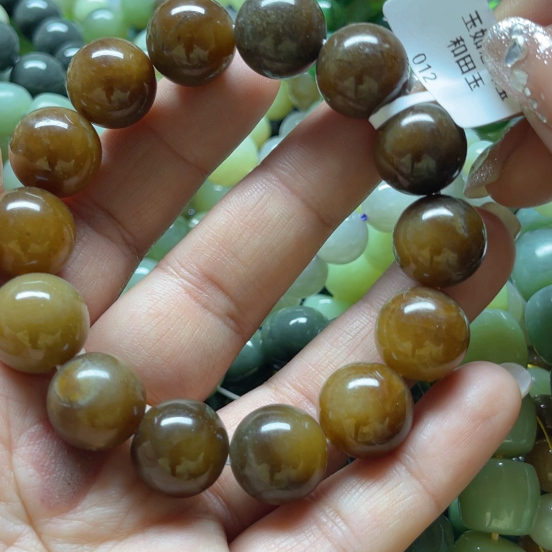 和田玉手链未镶嵌