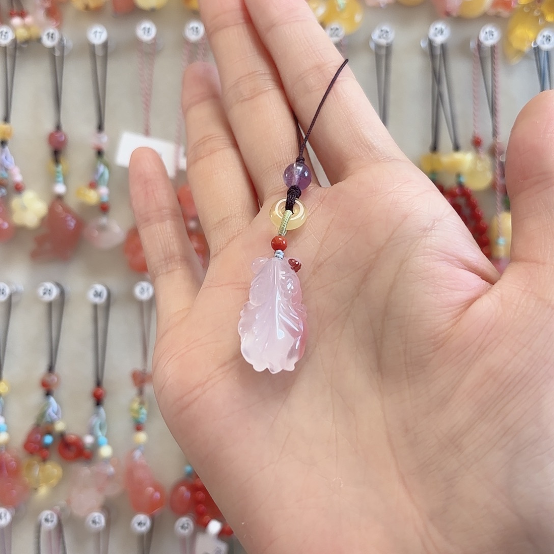 南红玛瑙未镶嵌吊坠(赠链)