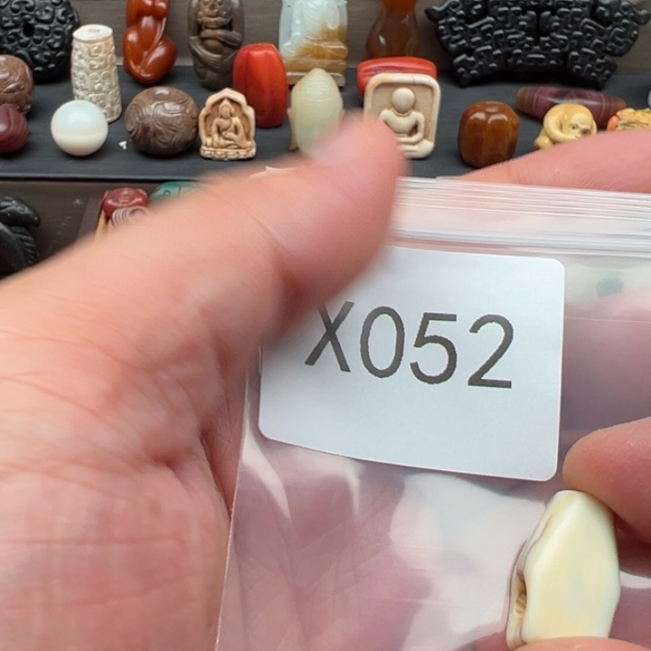 普***明菩提根/象牙果手串
