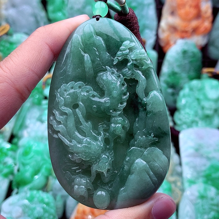 翡翠吊坠(不含链)未镶嵌