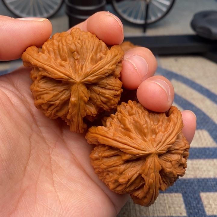 吊坠文玩核桃创**林三棱